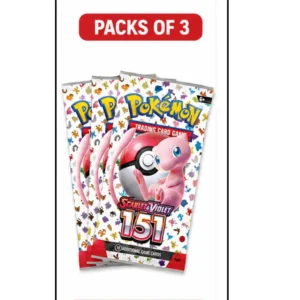 Pokemon 151 – 3 Booster Packs Bundle | Scarlet & Violet